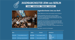 Desktop Screenshot of jugendorchester-jena.de